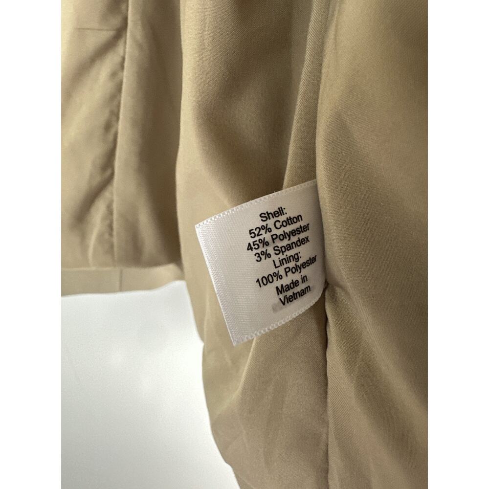 Lane Bryant The Modernist Suit Jacket Khaki Tan Blazer Plus Size 18 Career Lined - Picture 7 of 8
